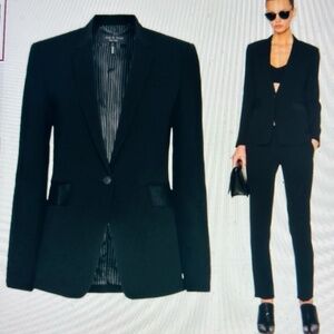Rag & Bone Windsor Crepe Blazer